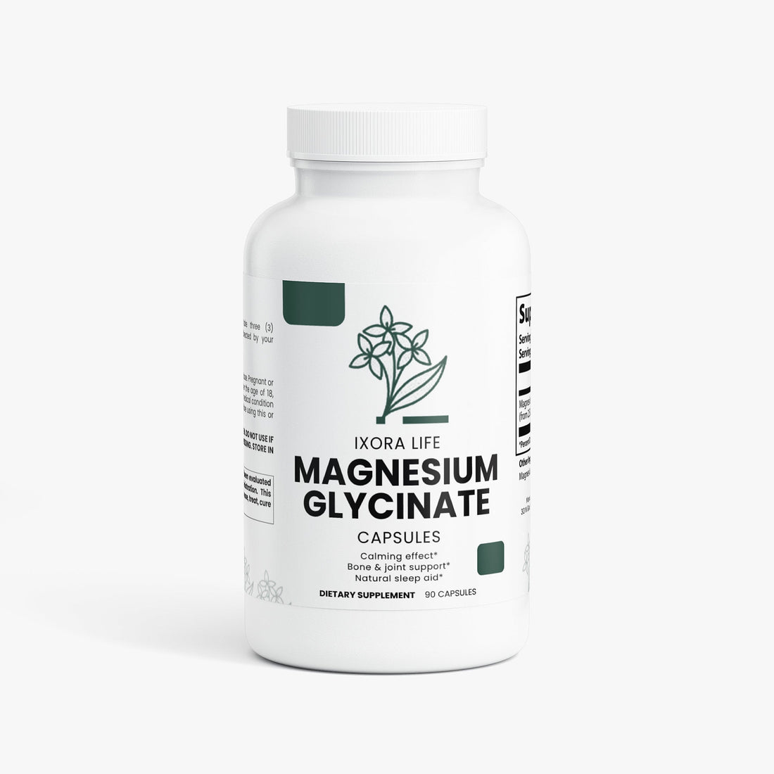 Ixora Life Magnesium Glycinate bottle