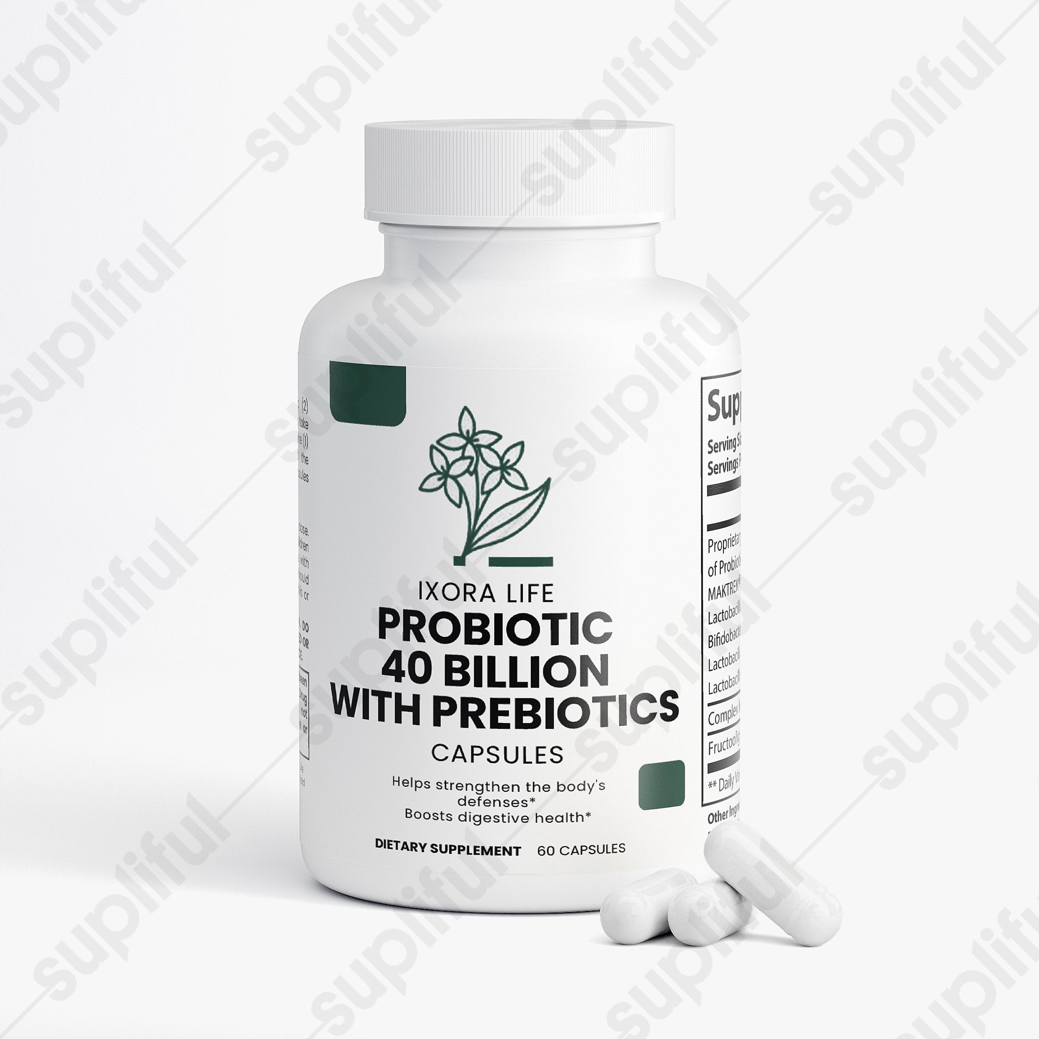 Ixora Probiotic 40 Billion with Prebiotics
