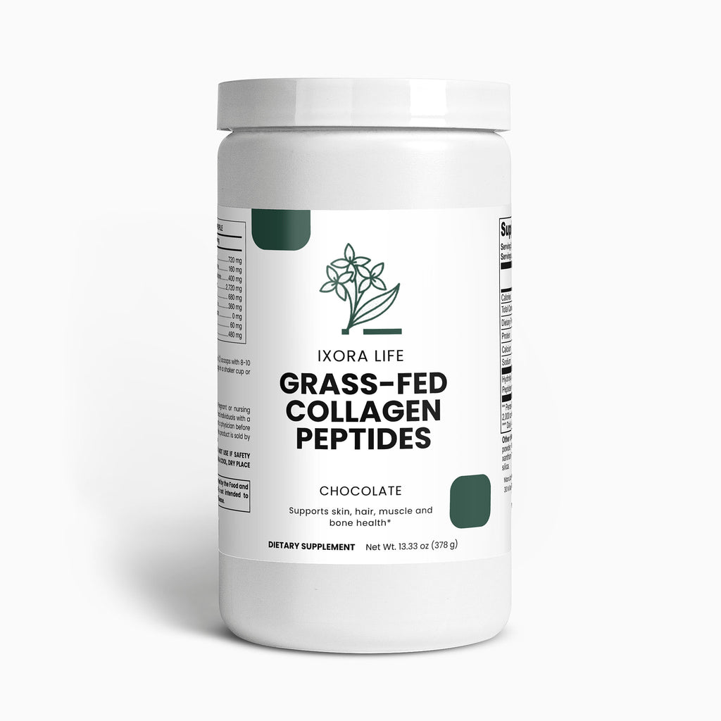 Ixora Grass-Fed Collagen Peptides Powder (Chocolate)