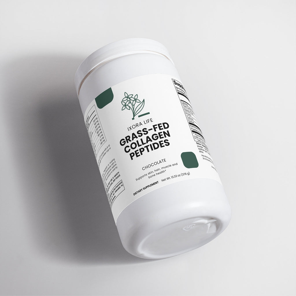 Ixora Grass-Fed Collagen Peptides Powder (Chocolate)