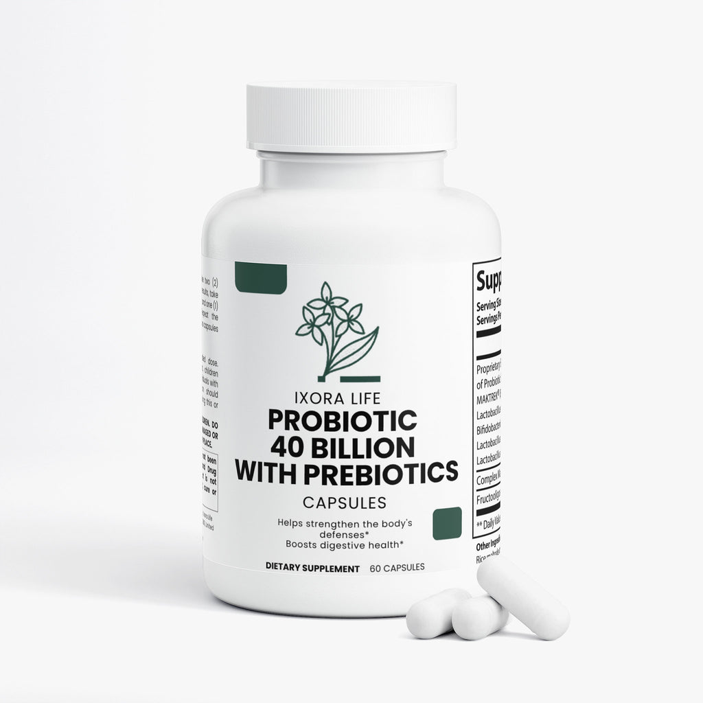 Ixora Probiotic 40 Billion with Prebiotics