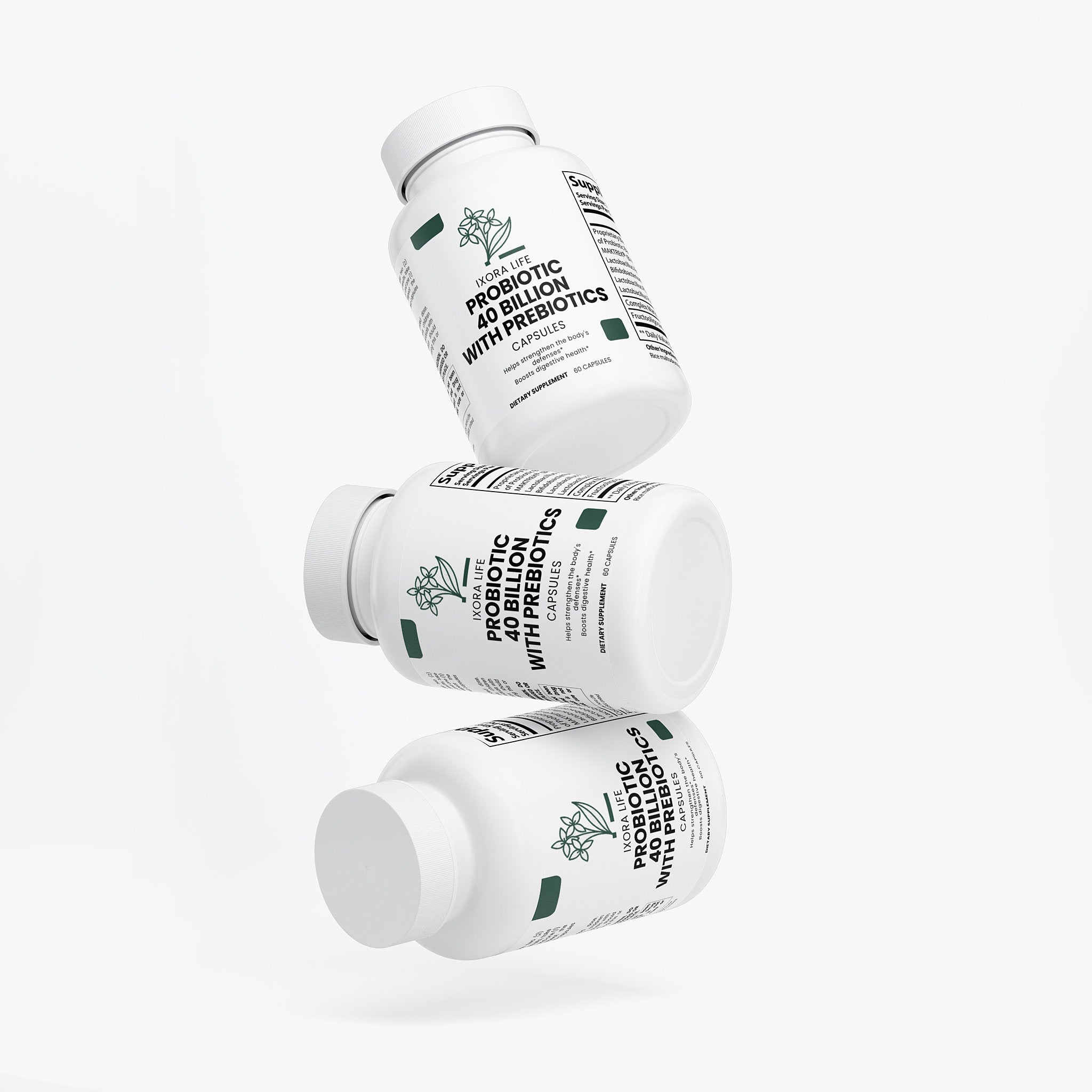 Ixora Probiotic 40 Billion with Prebiotics
