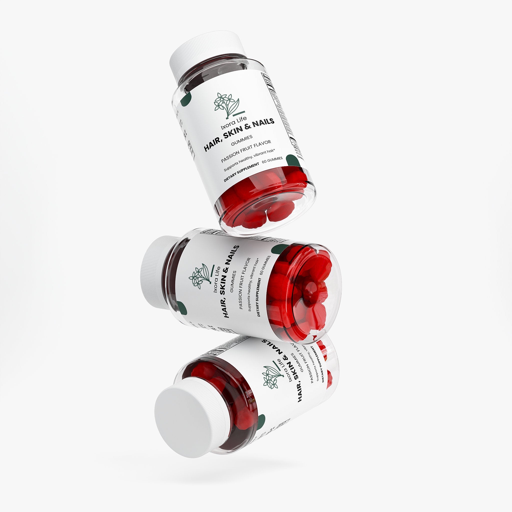 Ixora Hair, Skin & Nails Gummies