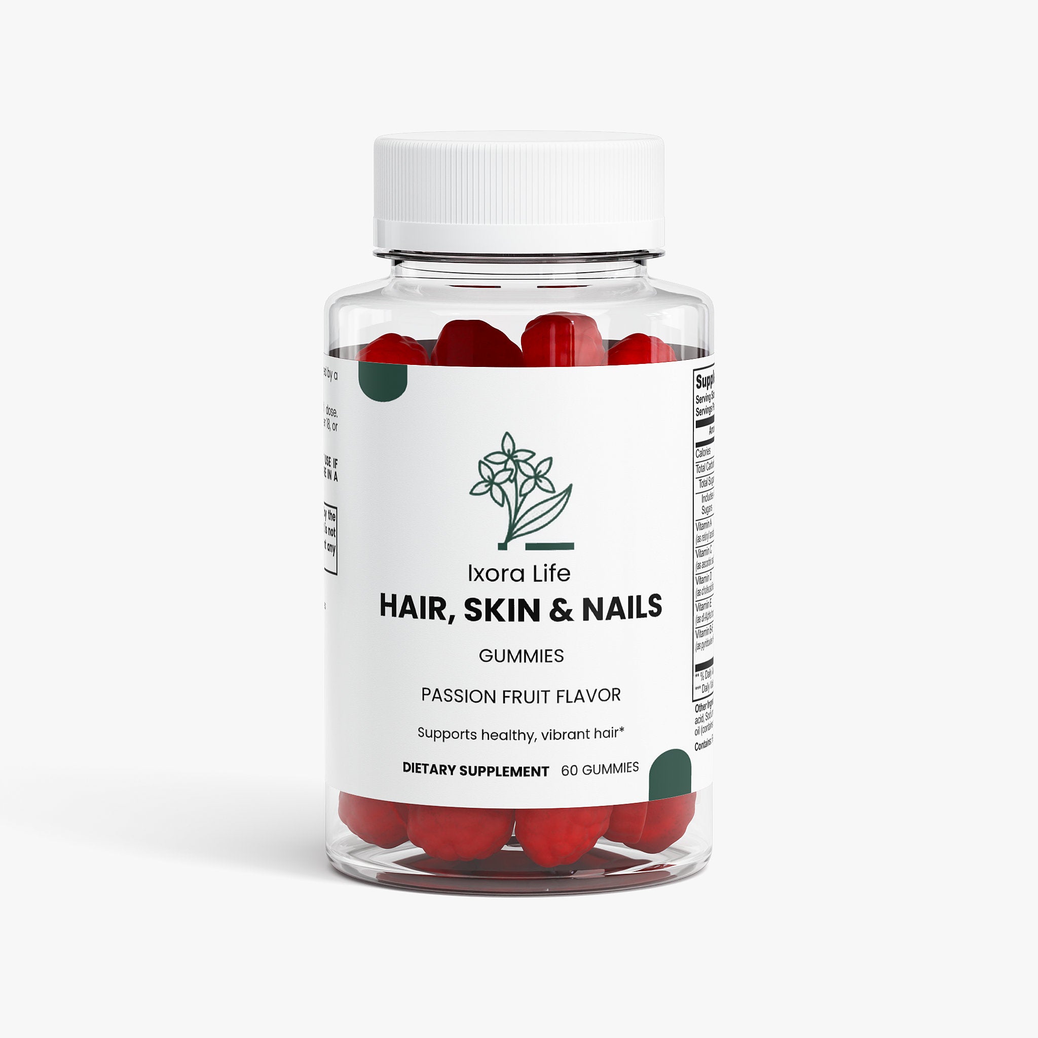 Ixora Hair, Skin & Nails Gummies