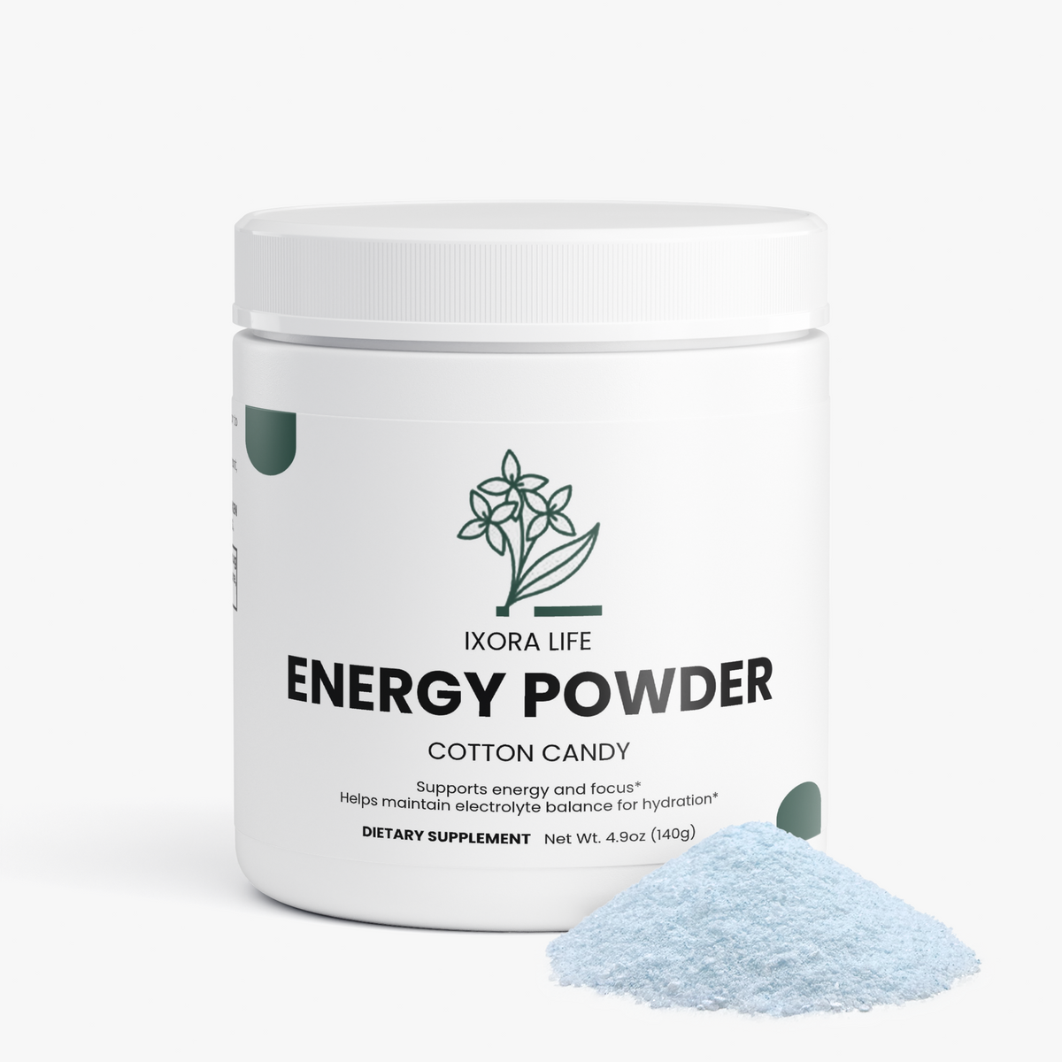 Ixora Life Energy Powder (Cotton Candy)