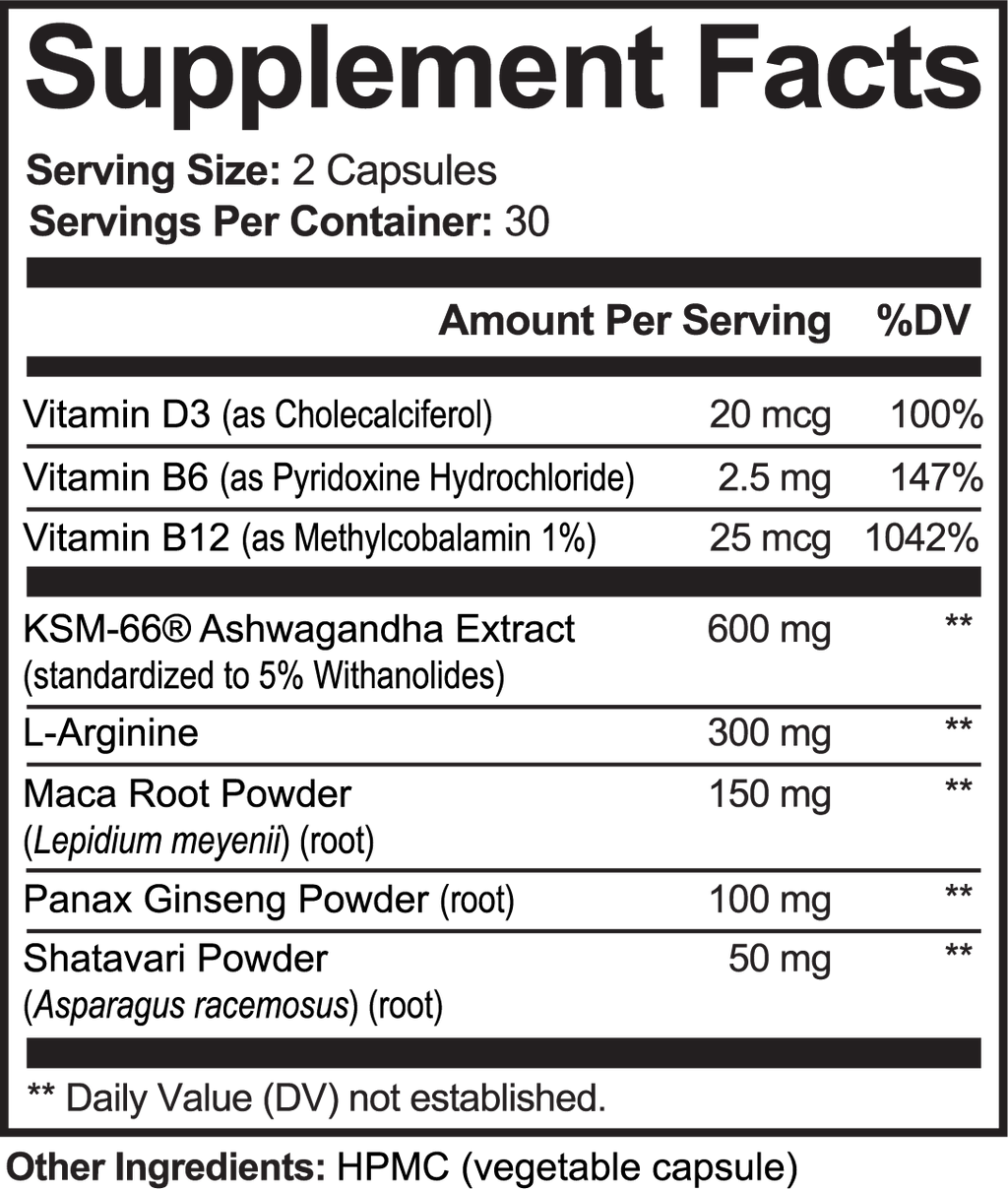 Ixora Ashwagandha Plus