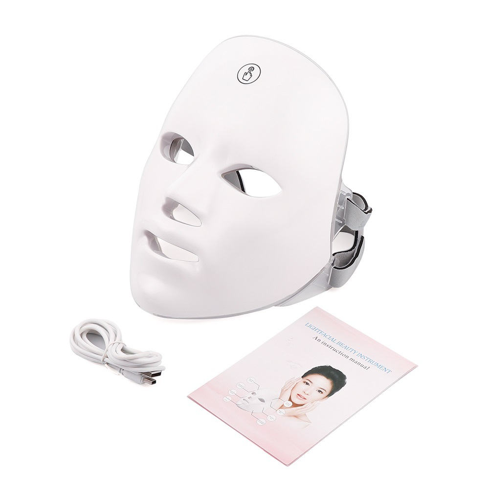 Ixora LED Light Therapy Face Mask & Roller Set