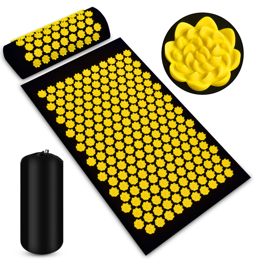 Acupressure Mat & Pillow Set - Premium Comfort & Relaxation