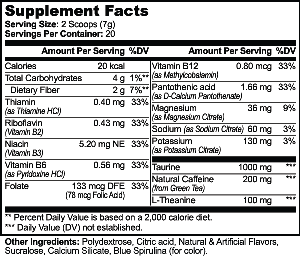 Ixora Life Energy Powder (Cotton Candy)