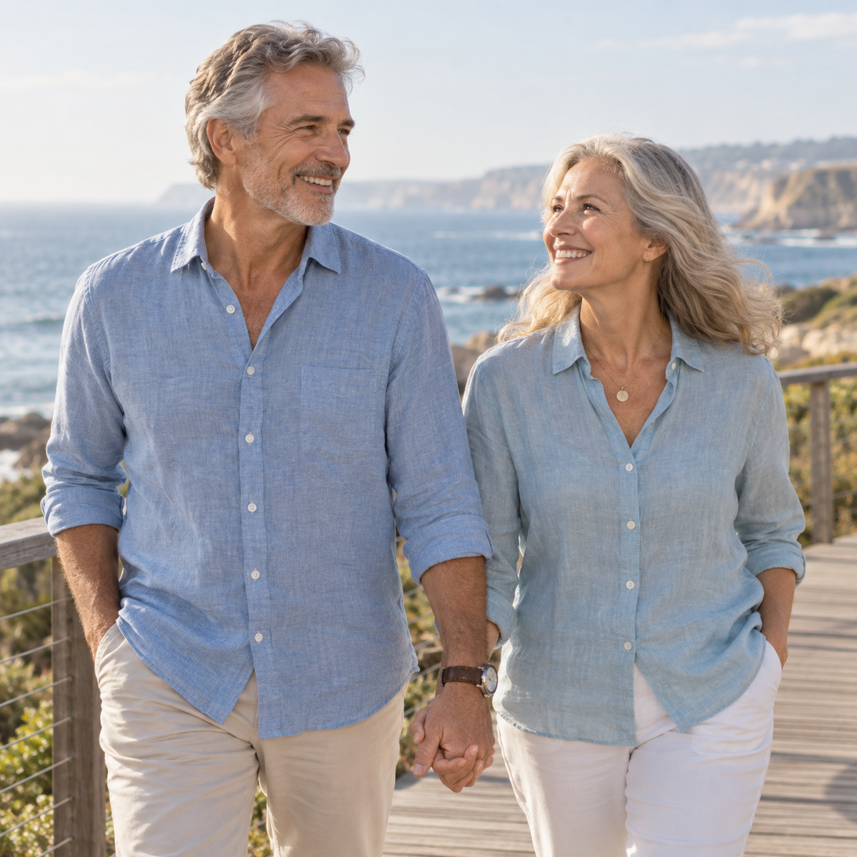 Ixora Life Bone & Heart Support lifestyle illustration with AI-created adults
